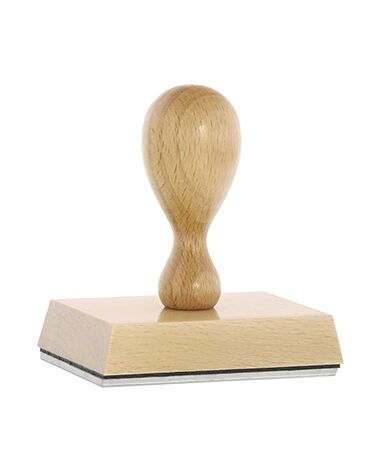 Holzstempel